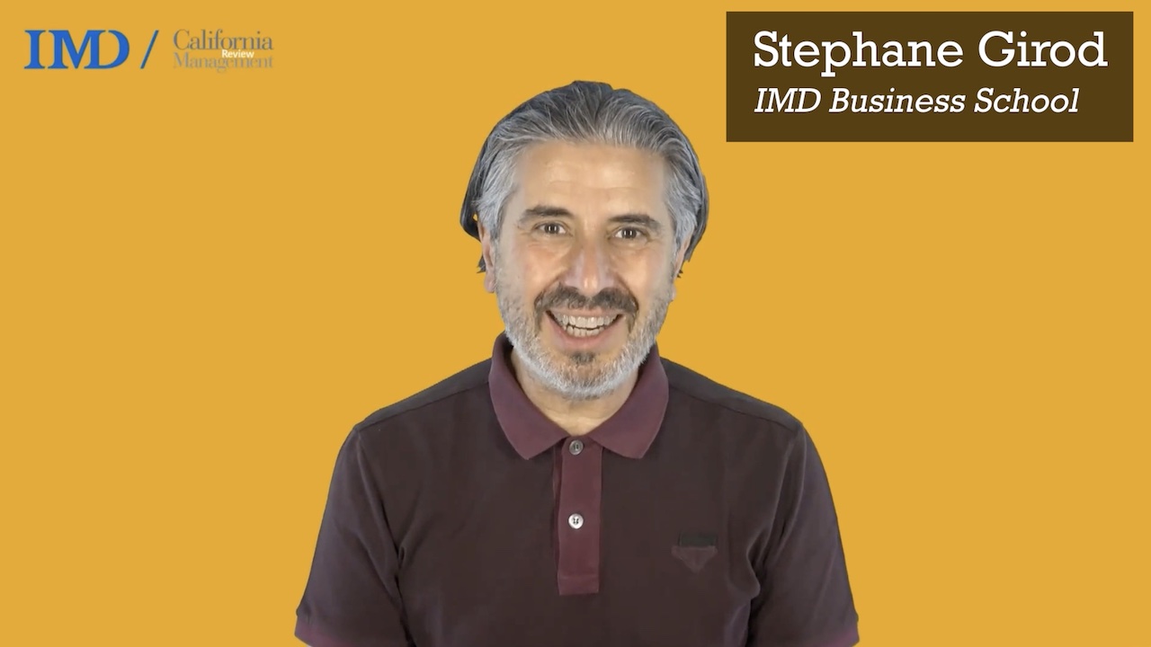 Stéphane Girod: Business Agility